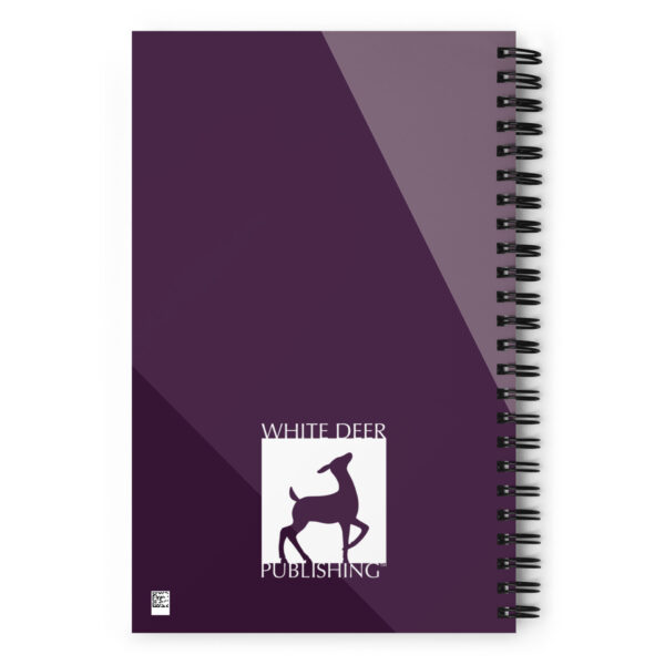 Support Indie Publishers purple spiral notebook - Image 5