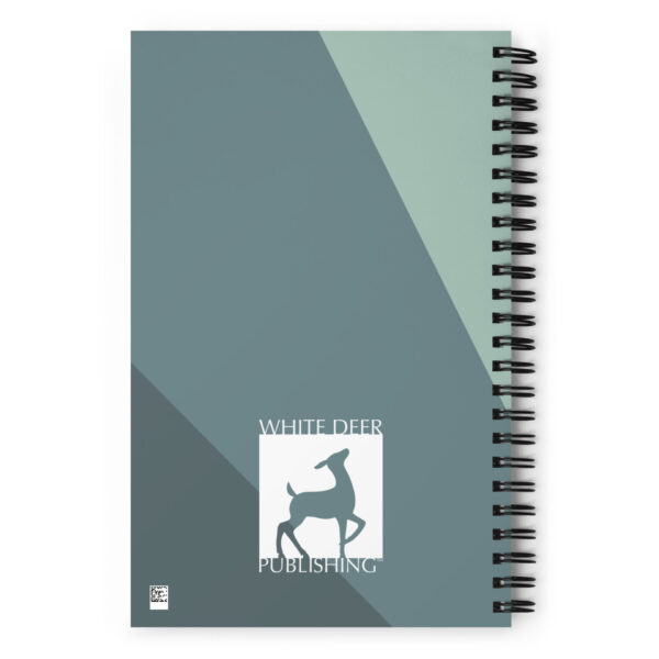 Support Indie Publishers teal spiral notebook - Image 5