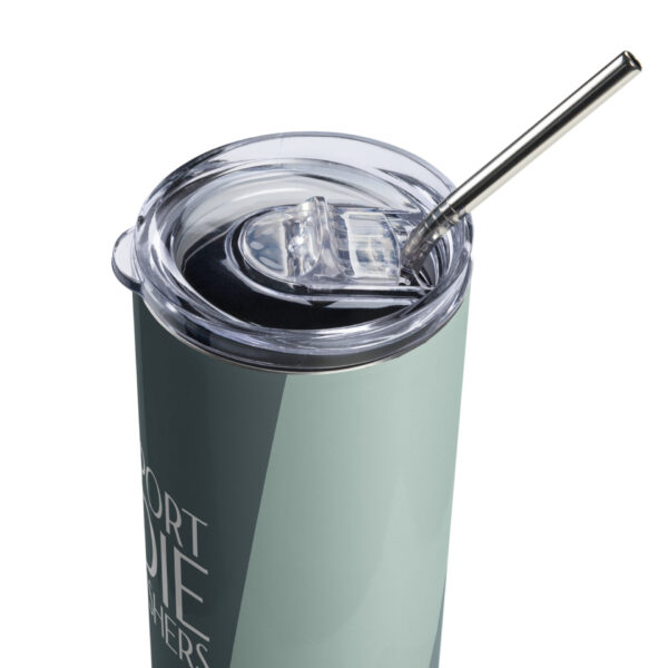 Support Indie stainless steel tumbler – teal - Image 2