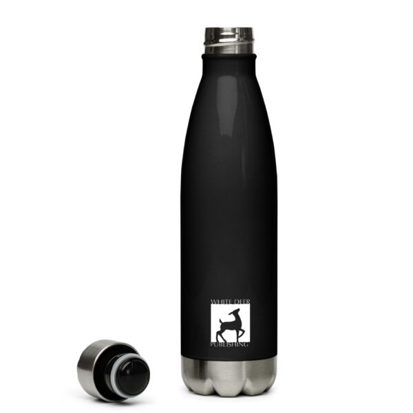 Support Indie Publishers stainless steel water bottle - Image 3