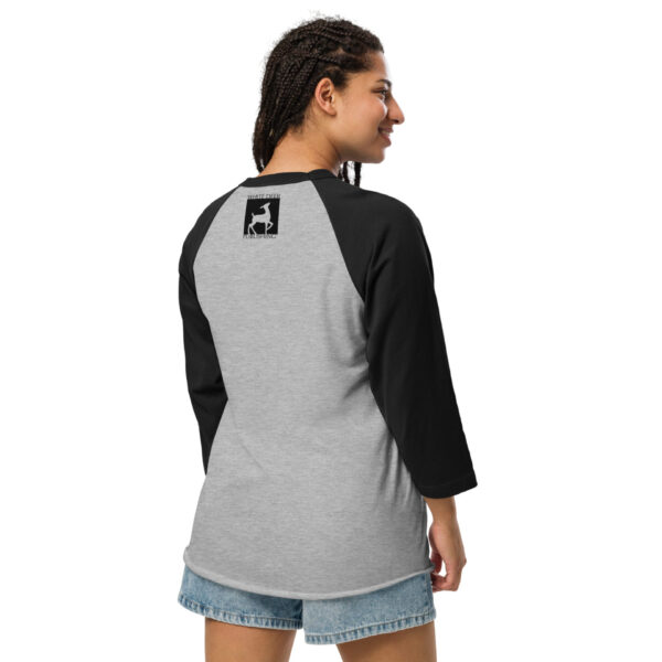 Support Indie Publishers 3/4 sleeve raglan shirt - Image 2