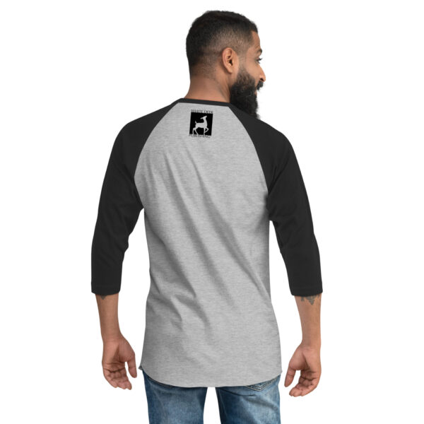 Support Indie Publishers 3/4 sleeve raglan shirt - Image 3